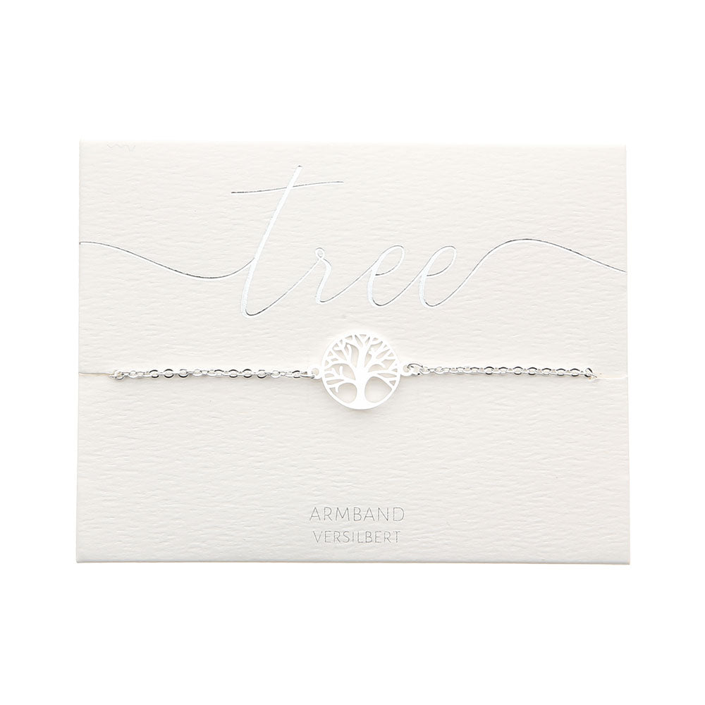 Armband "Classics" - versilbert - Baum des Lebens