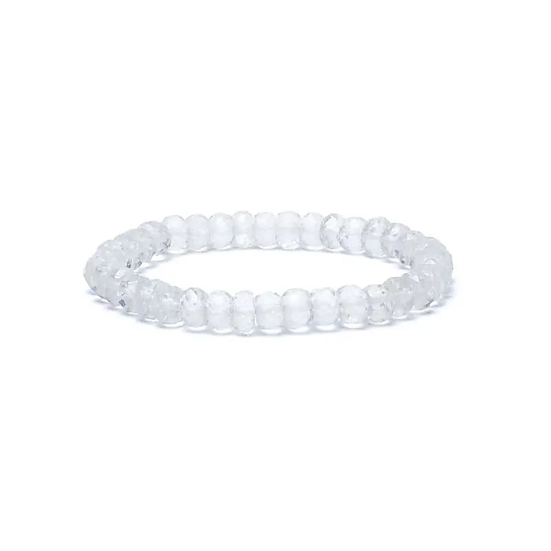 Armband Bergkristall Facette elastisch