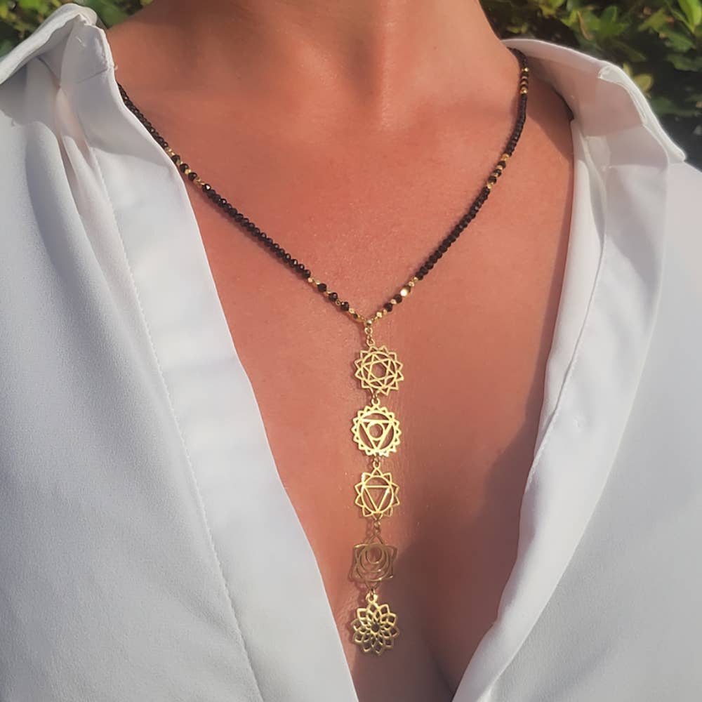 Prana Onyx Halskette