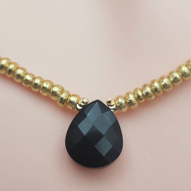 Braswi Halskette Onyx
