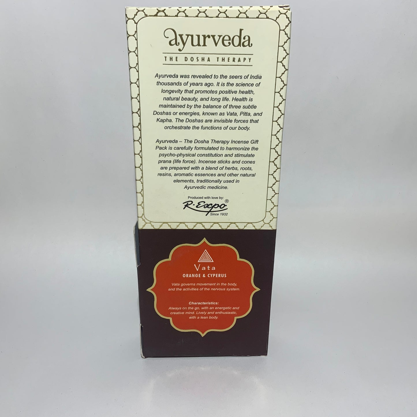 Räucherstäbchen Ayurveda Orange & Zypresse (Vata)